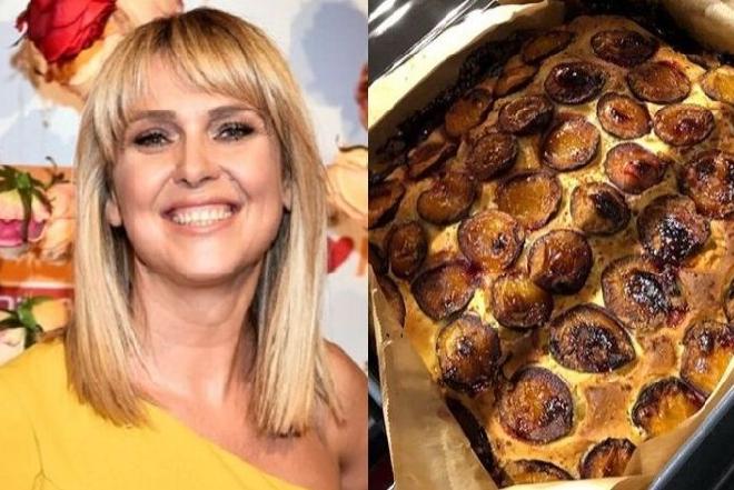 Ewa Wachowicz poleca ciasto ze śliwkami na dobry początek tygodnia
