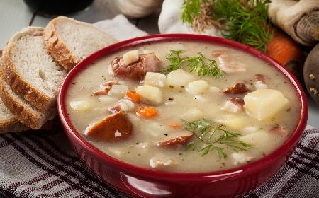 Wyrazista zupa ziemniaczano-chrzanowa czyli pomysł na kartoflankę inaczej